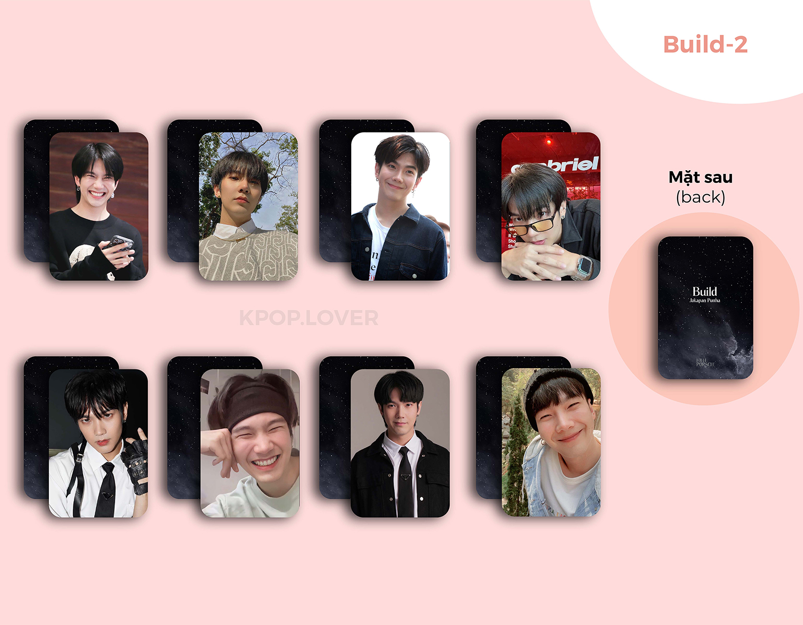 SET 8 CARD BUILD JAKAPAN - KinnPorsche