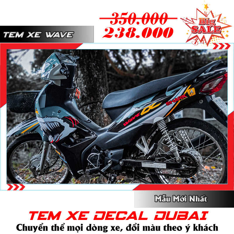 Tem Trùm Wave A Xám Xi Măng Cá Mập Đu Đu