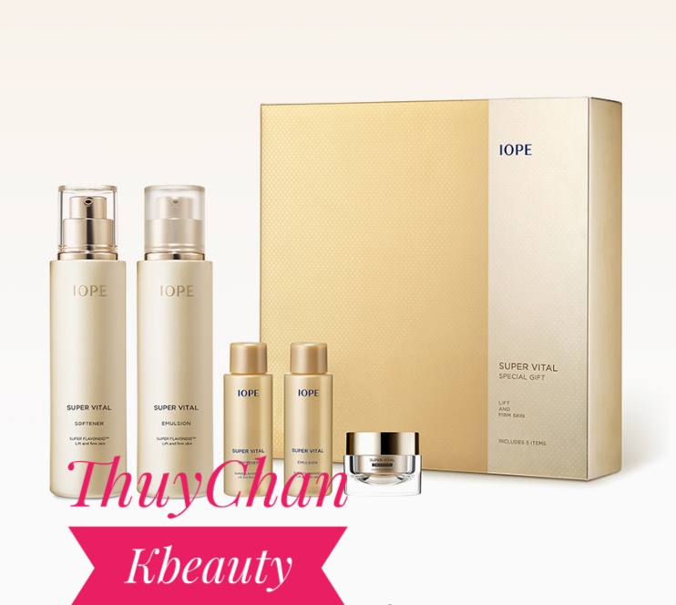 MS34 (#IOPE) Set dưỡng da cao cấp IOPE Super Vital Special Gift