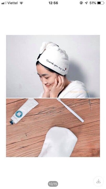 Khăn lau tóc siêu tốc SALE 20% ' ᴬ
