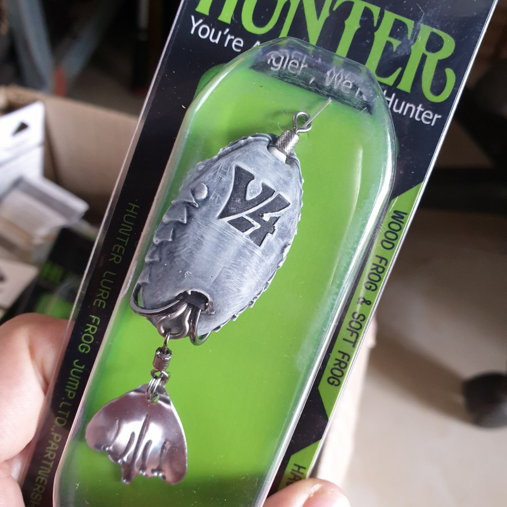 Mồi mềm nhái hơi V4 HUNTER Lure cá lóc cực nhạy  (cam kết đổi trả trong 2 tuần đầu)