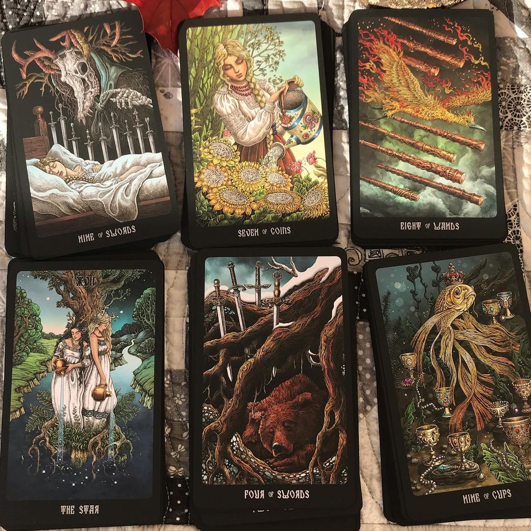 Slavic Legends Tarot Gold Edition