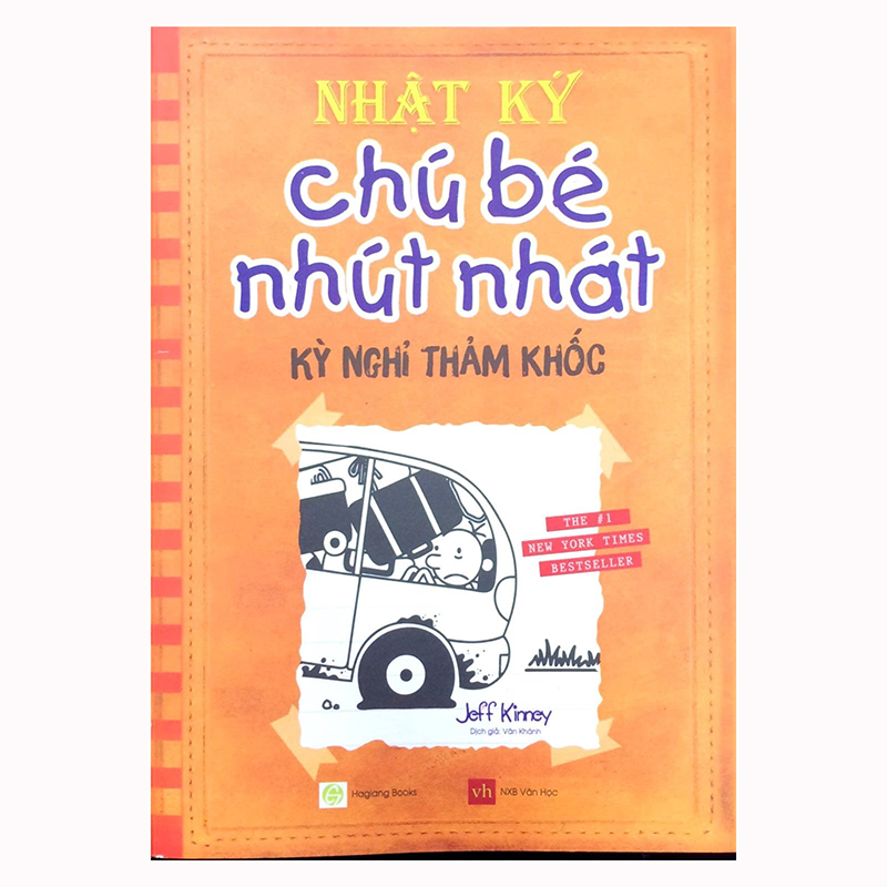 Sách - Nhật Ký Chú Bé Nhút Nhát - Tập 9: Kỳ Nghỉ Thảm Khốc