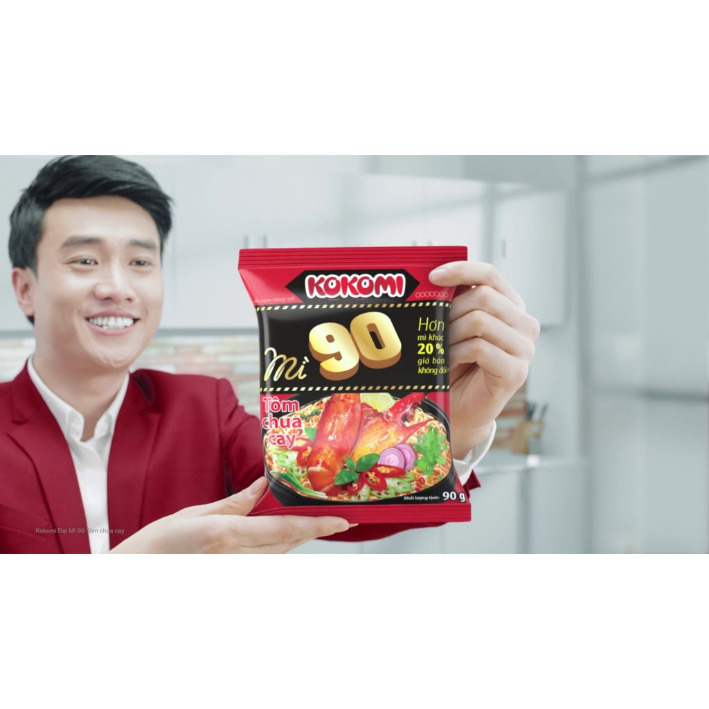 Combo 5 gói mì Kokomi 90 Tôm chua cay 90g
