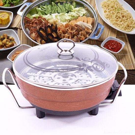 Nồi ăn lẩu, chảo lẩu điện đa năng Osaka cao cấp chống dính