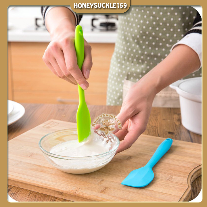 Phới Spatula Silicon Đúc Vét Bột,Nhào Bột 21cm