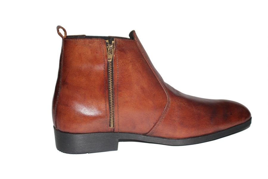 Giày boot nam da bò thật. Mã số: B190. Bảo hành 12 tháng