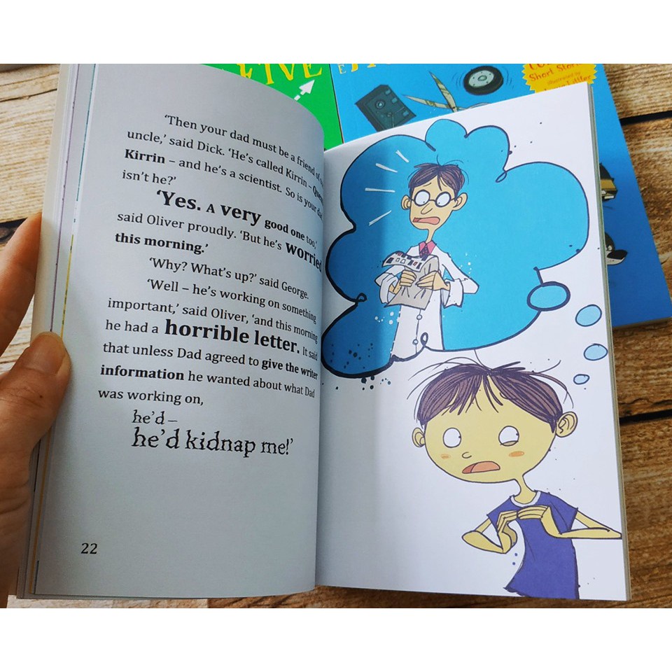Bộ nhập 14q - The Famous five adventures colletion
