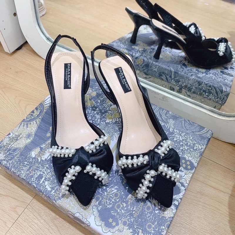 Giày sandal tiểu thư quay trước quay sau 5p