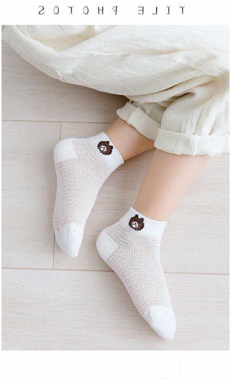 5 đôi tất lưới bé trai/ bé gái, tất lưới sơ sinh