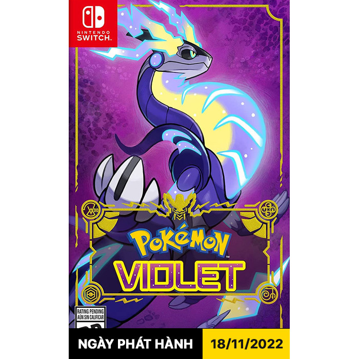 GAME POKÉMON SCARLET & VIOLET CHO MÁY NINTENDO SWITCH