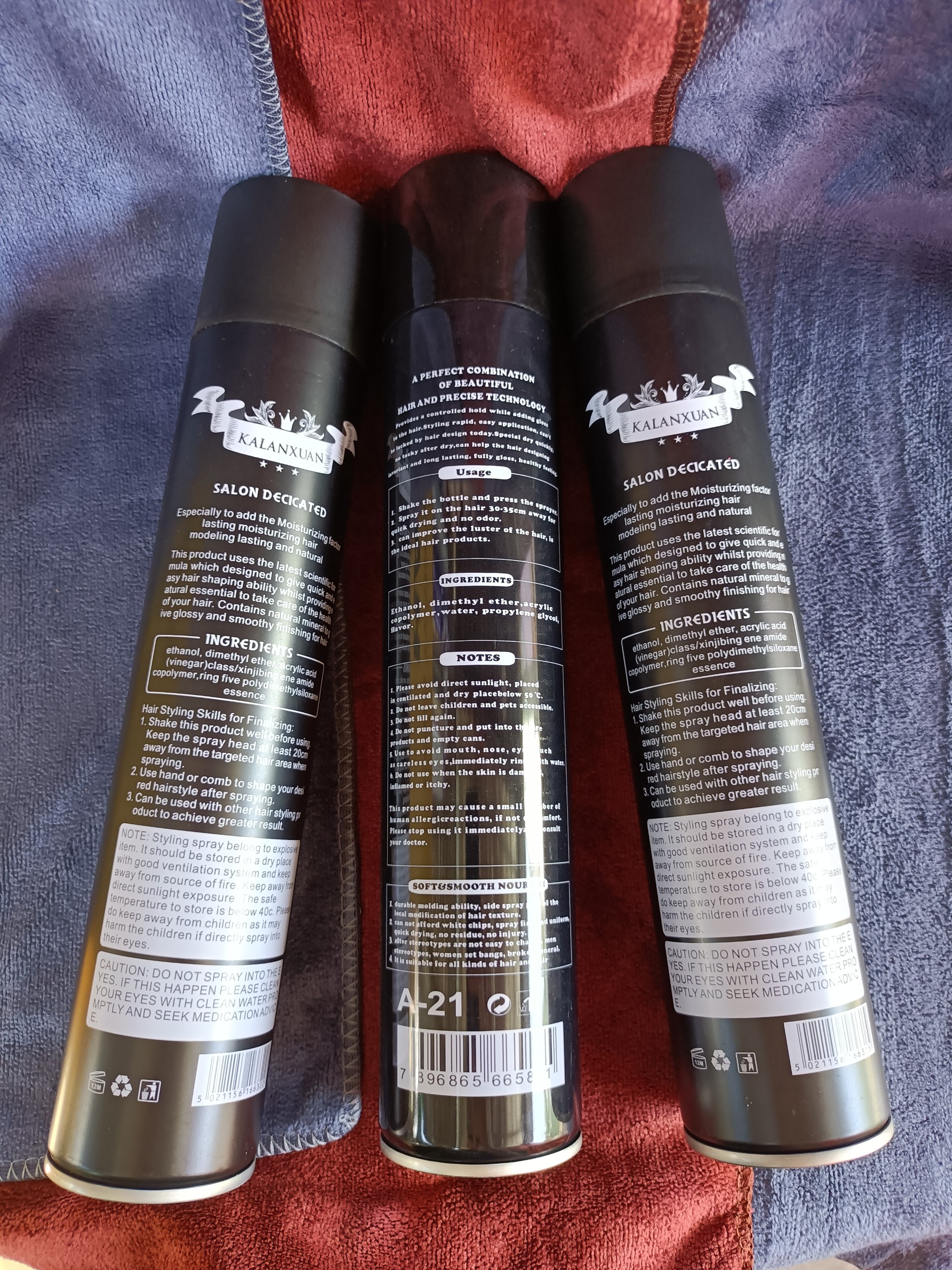 Keo xịt cứng tóc The prolock/  Strong hair 420ml
