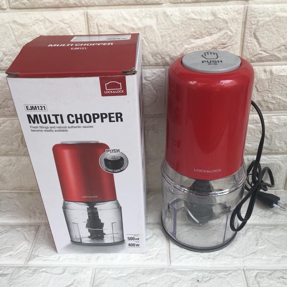 [HCM]MÁY XAY SINH TỐ THỰC PHẨM LOCK&LOCK 500ml EJM121