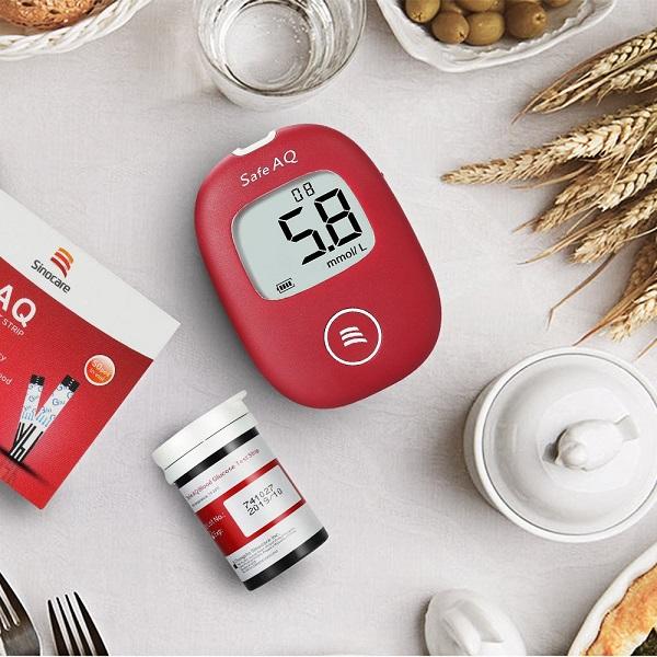 Máy đo đường huyết Safe AQ Sinocare