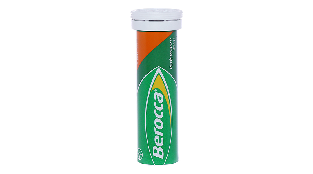 COMBO 2 TUÝP sủi bọt Berocca Performance bổ sung vitamin, tăng đề kháng (tuýp 10 viên)