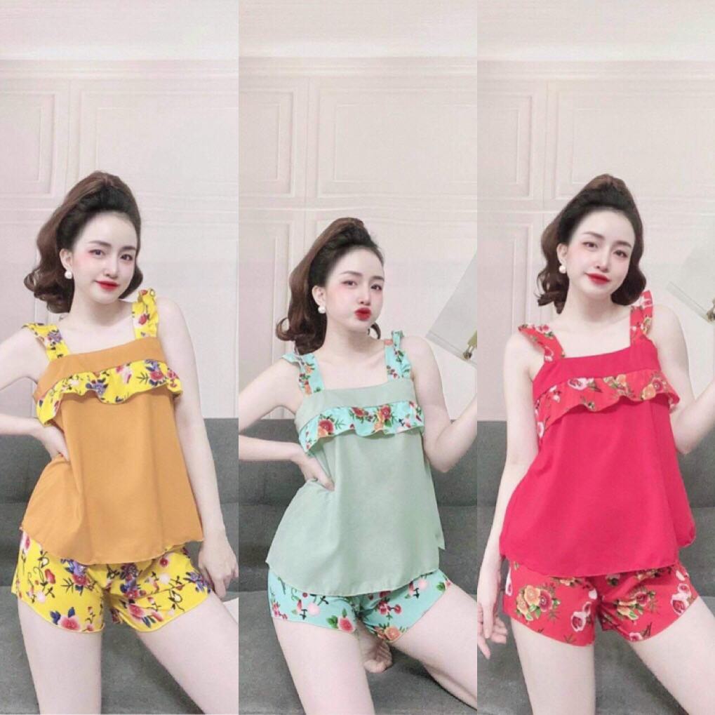 SET BỘ THỜI TRANG ĐÙI LỤA 2 DÂY SIÊU DỄ THƯƠNG