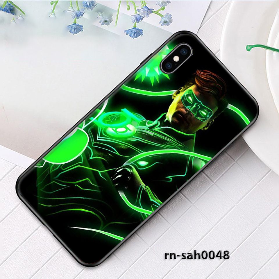 Ốp iPhone X, XS, XR, XS Max in hình Green Lantern - SAH0048