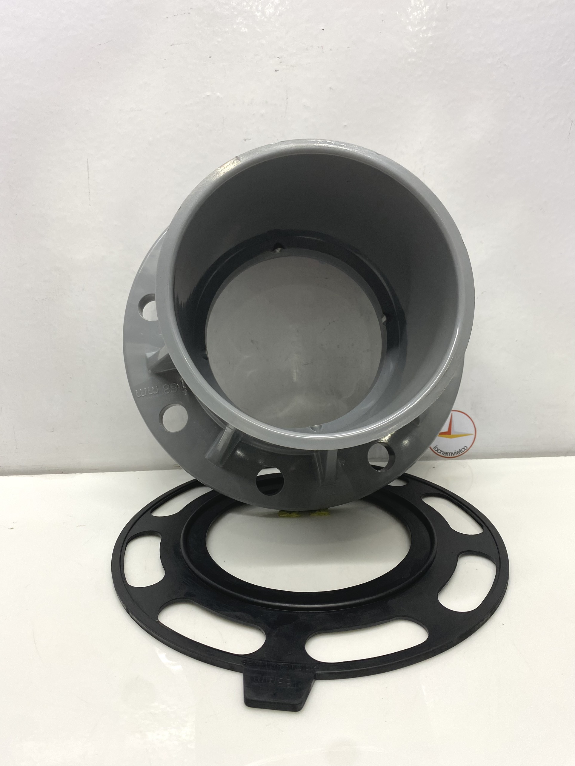 Mặt bích 168 nhựa pvc bình minh - mb168