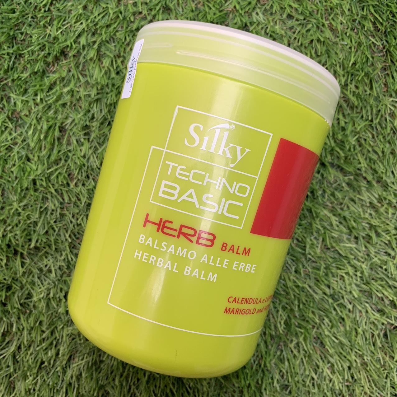 [HCM]Hấp dầu ủ tóc thảo dược chăm sóc tóc hư tổn Silky Herb Balm 1000ml