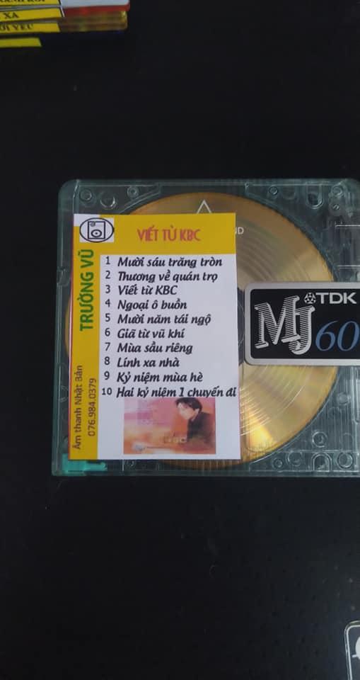[MDCD] Bộ 5 đĩa nhạc MD Trường Vũ