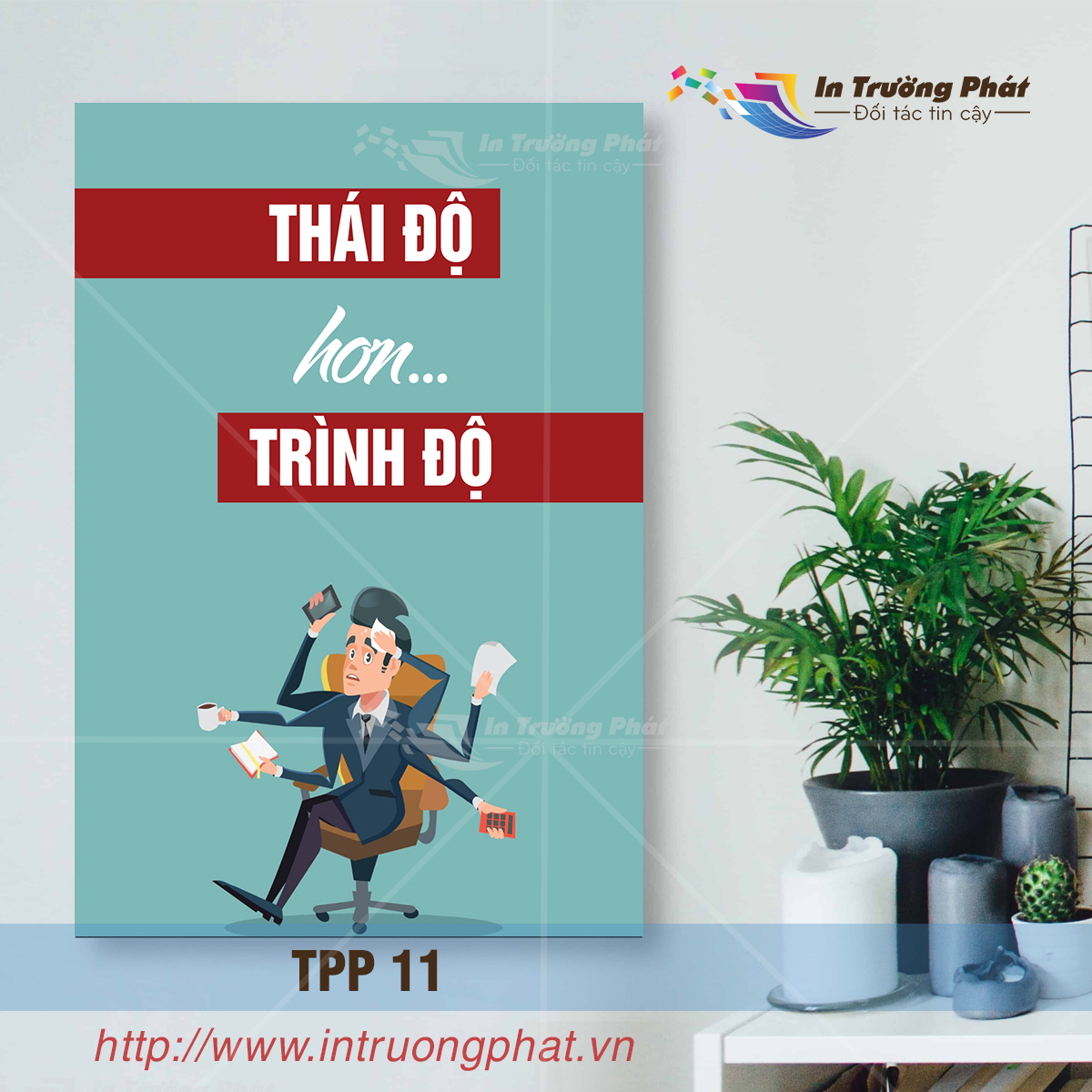 Tranh Treo Tường Gỗ Trang Trí Phòng Tạo Động Lực Kích Thước 30*40 cm
