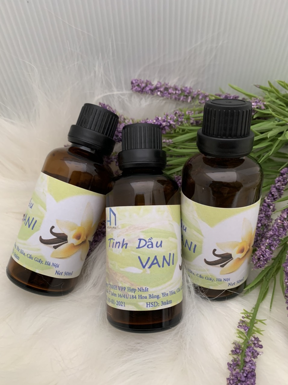 Tinh Dầu Thơm Hương Vani Lọ 50ml