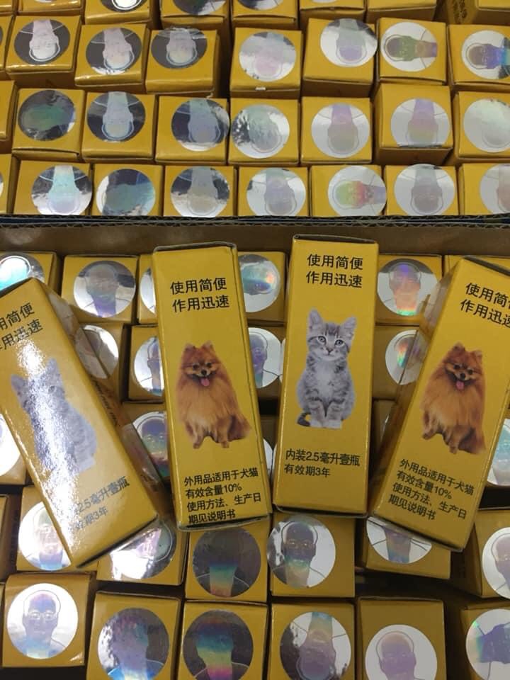 Nhỏ gáy cho chó mèo