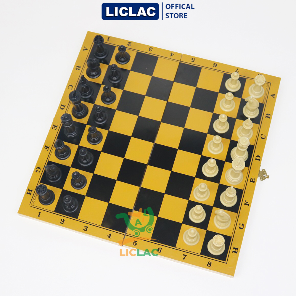 (XẢ KHO) Bộ cờ vua Liên Hiệp Thành ( Size Lớn ) gồm bàn cờ và quân cờ, Đồ chơi trẻ em boardgame Việt Nam, Đồ chơi giáo dục giúp bé phát triển tư duy - LICLAC