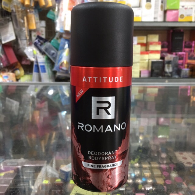 [HCM]Xịt Khử Mùi Romano Attitude 150ml
