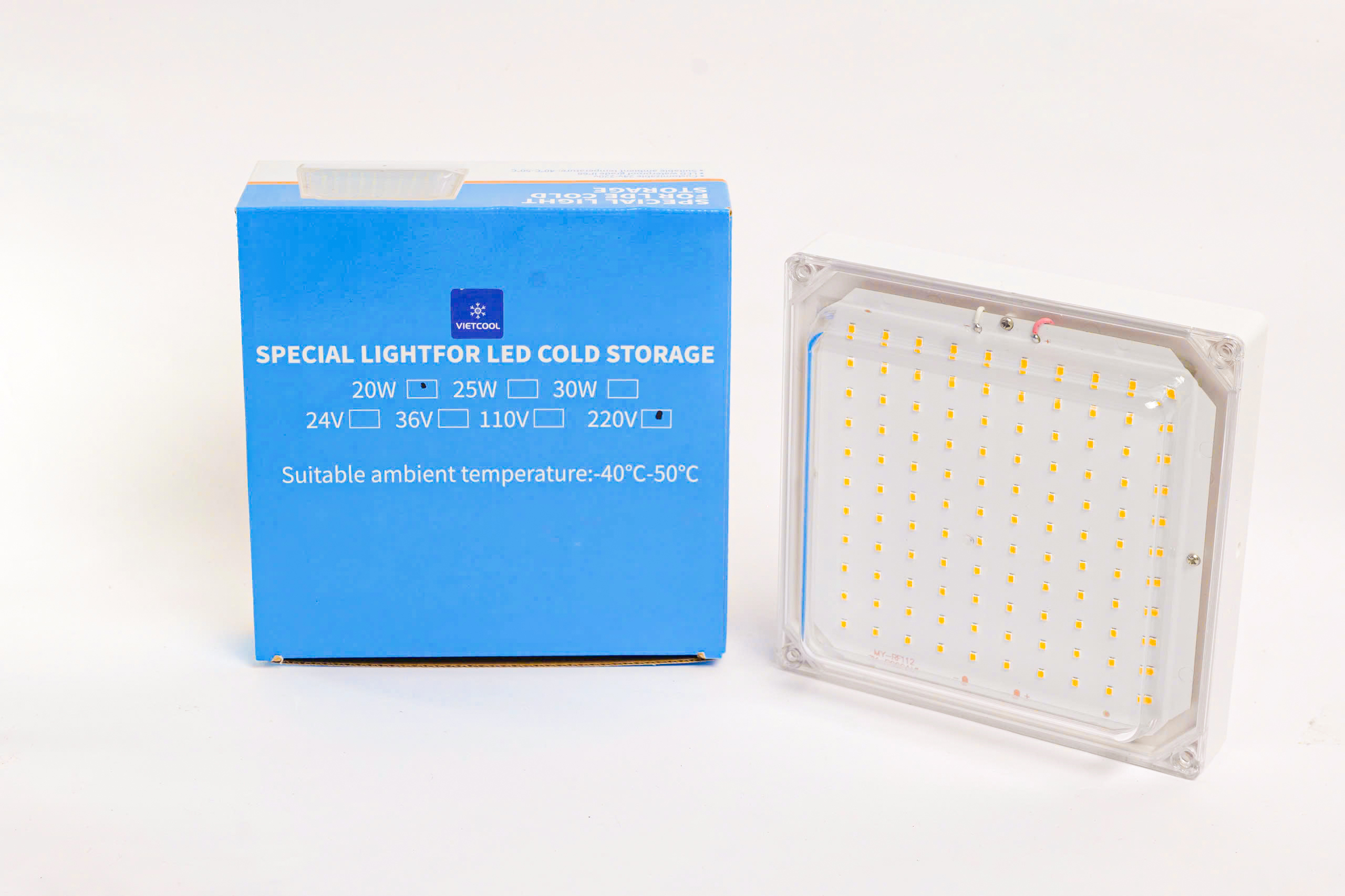 ĐÈN LED KHO LẠNH / KHO ĐÔNG 20W (TRẮNG/VÀNG)