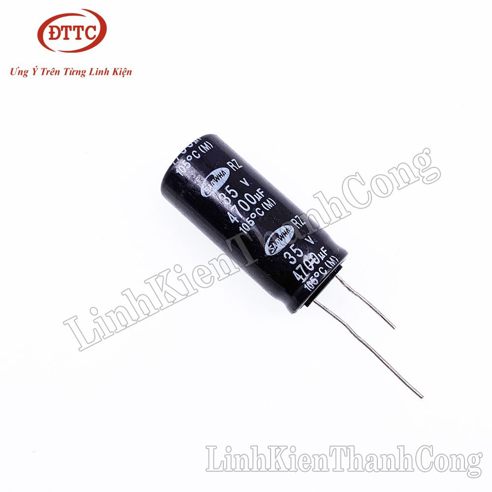 Tụ Hóa SAMWHA 4700uF 35V 18x40mm
