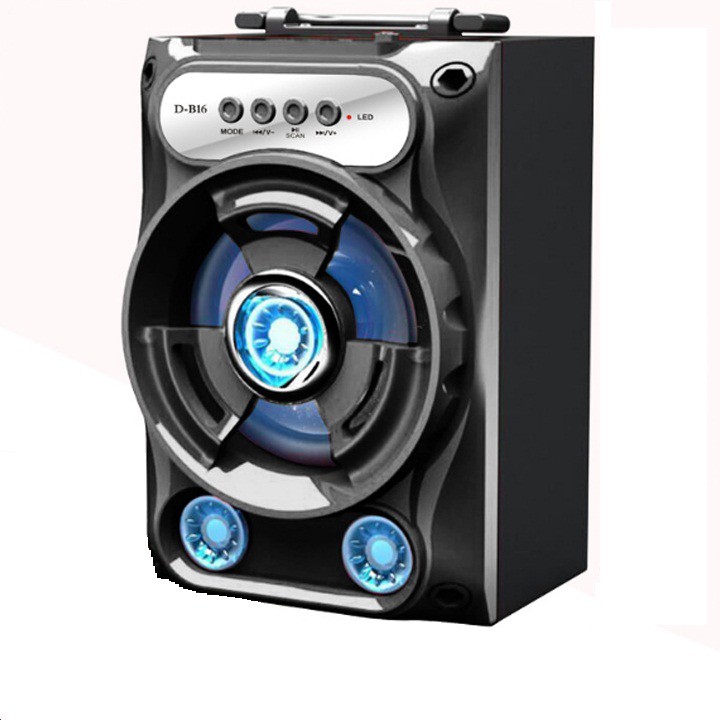 Loa bluetooth xách tay db16 có đèn led-jl