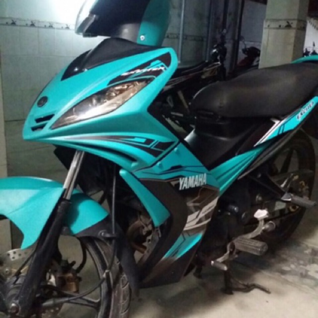 Tem exciter 2010 xanh ngọc đen
