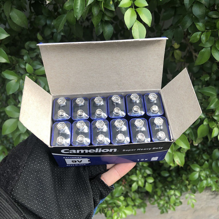 [HCM]Pin 9V Vuông Camelion Hộp 12 Viên