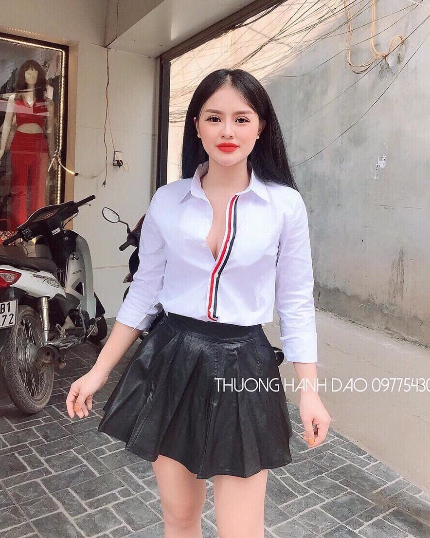Áo sơ mi nữ quốc dân hót hít