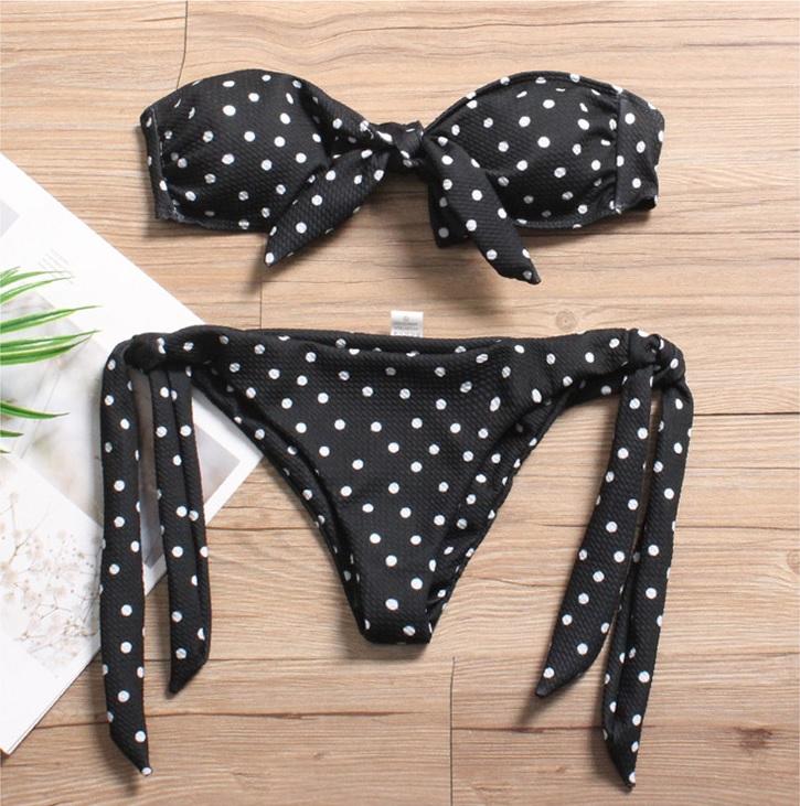 [HCM]Bikini Nữ Gợi Cảm Mẫu Chấm Bi (2 Màu)