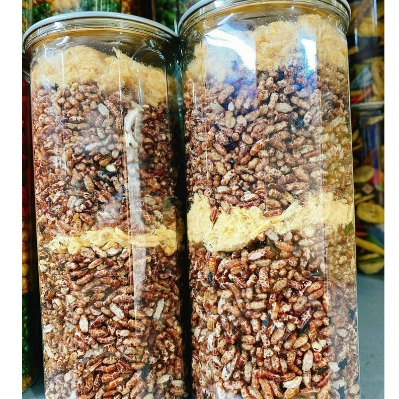 1 KG- Gạo lứt sấy mix chà bông