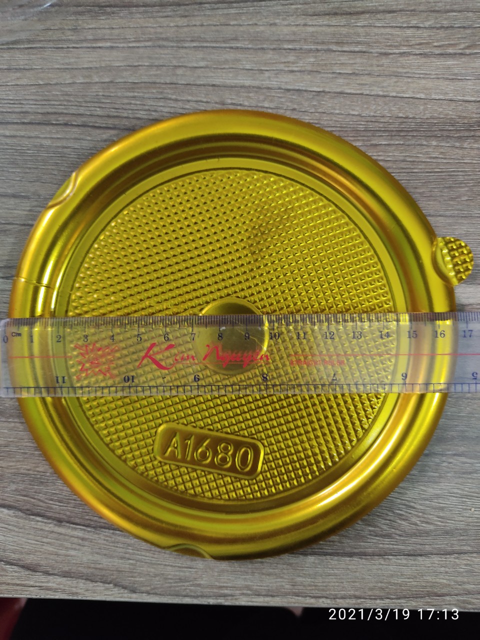 Hộp nhựa PET  A1680 - Vàng