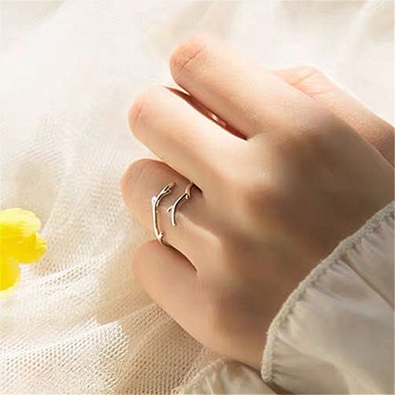 Nhẫn bạc nữ - Nhẫn bạc Ý 925 độc đáo cá tính Mây Silver N4
