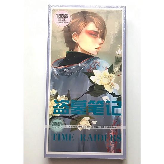 Postcard Đạo mộ bút ký hộp ảnh bộ ảnh có ảnh dán  lomo postcard bưu thiếp