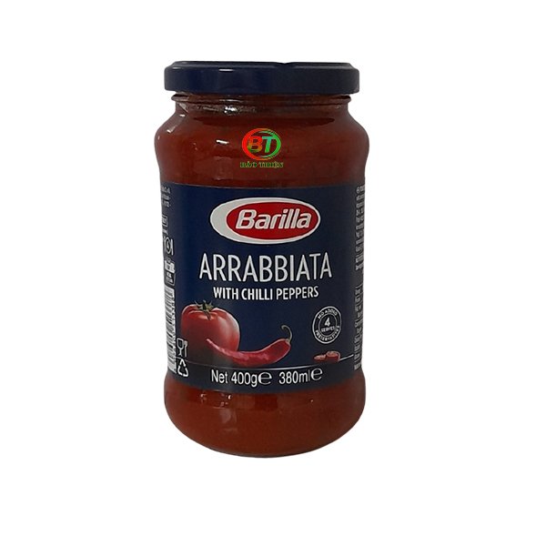 Sốt Barilla (Sốt mì Ý) loại lọ 400g - nhiều vị