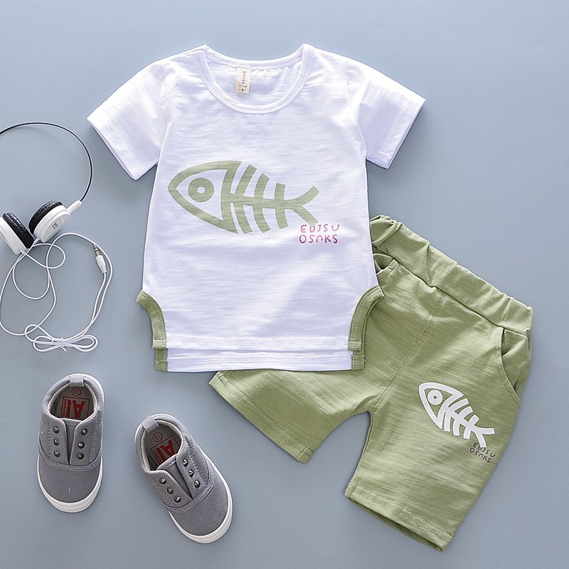 {Combo 2 bộ} Bộ thun bé trai, cho bé cao 1m