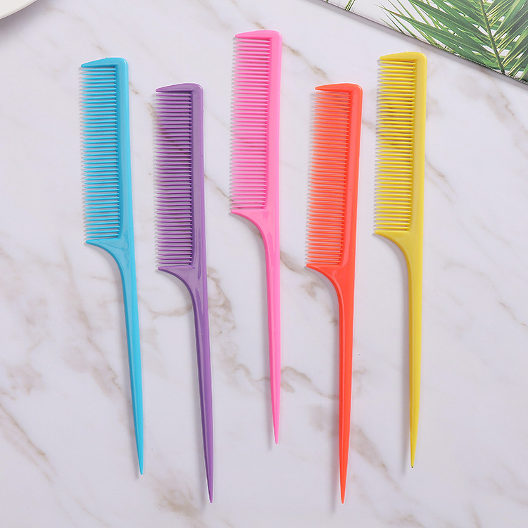 Set 10 Lược Chải Tóc Rẽ Ngôi Tạo Kiểu Tóc