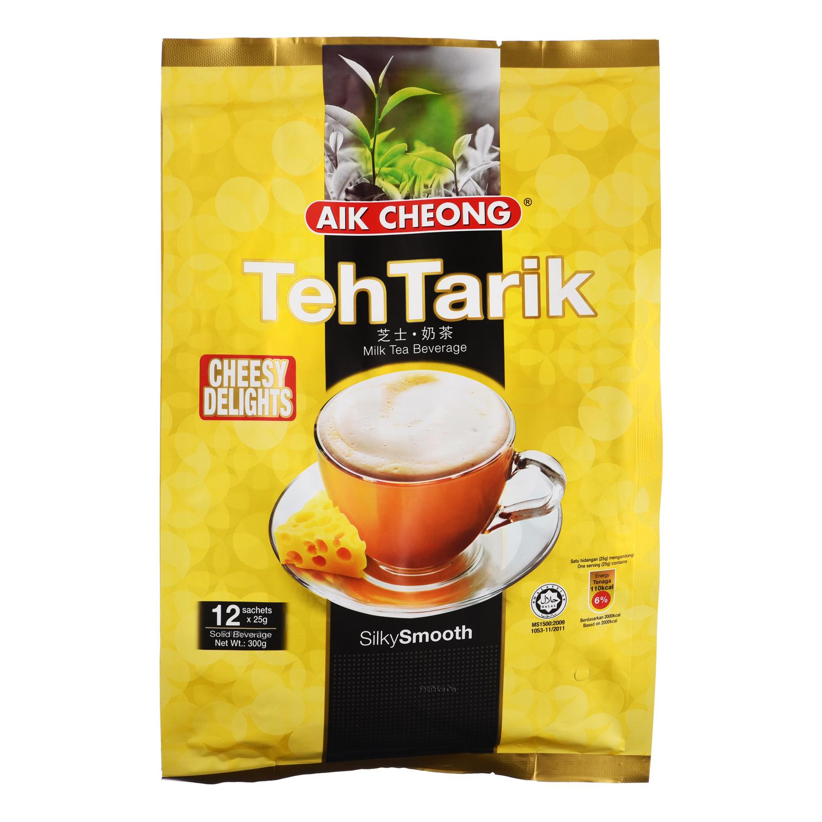 Trà Sữa Phô Mai Teh Tarik [Aik Cheong -Malaysia] - Bịch 12 Gói * 25g