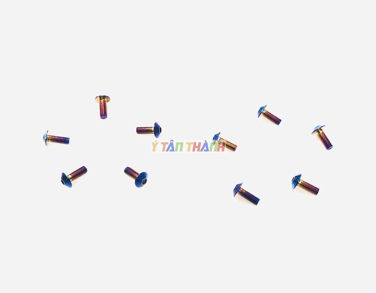 Ốc Đĩa 8Ly Xanh Titan Bộ 10 Con