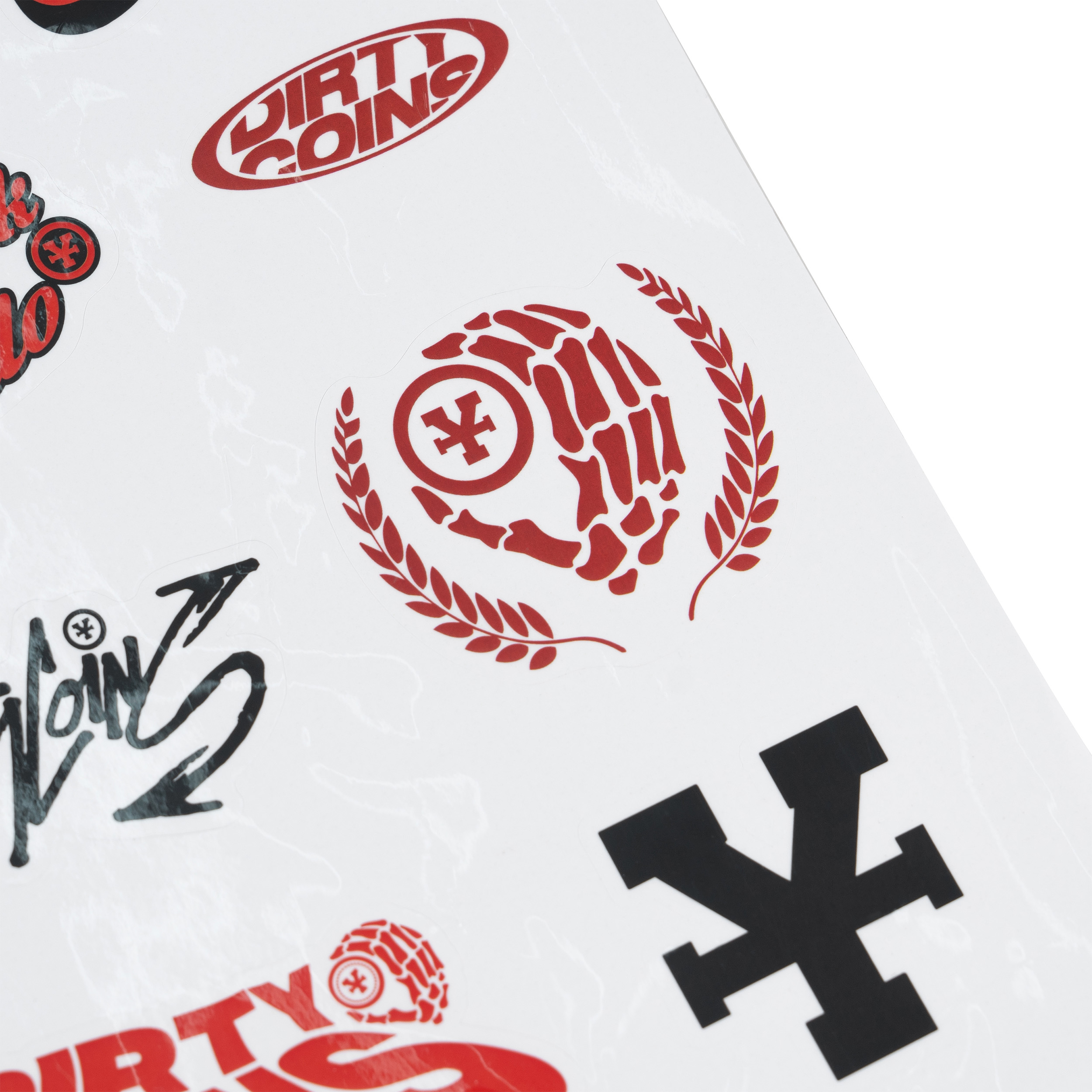 Hình Dán DirtyCoins Sticker Logo & Logo
