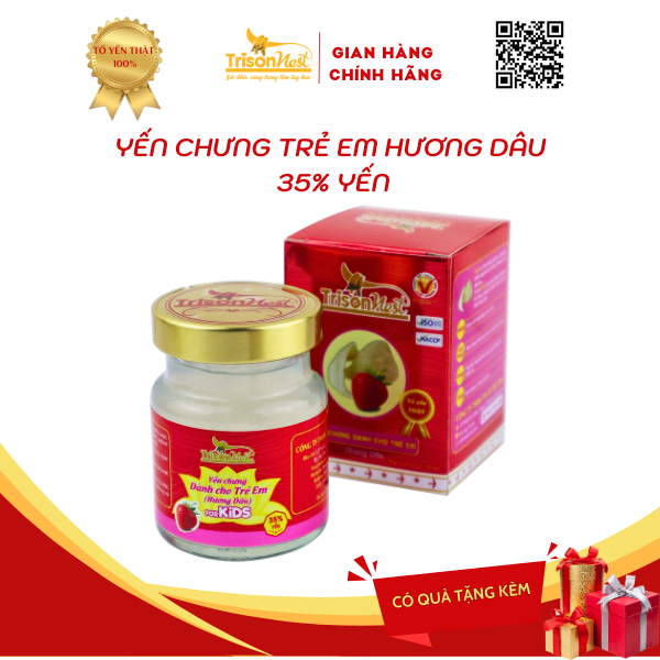 [YẾN SÀO TRÍ SƠN] YẾN CHƯNG SẴN 35% - HŨ
