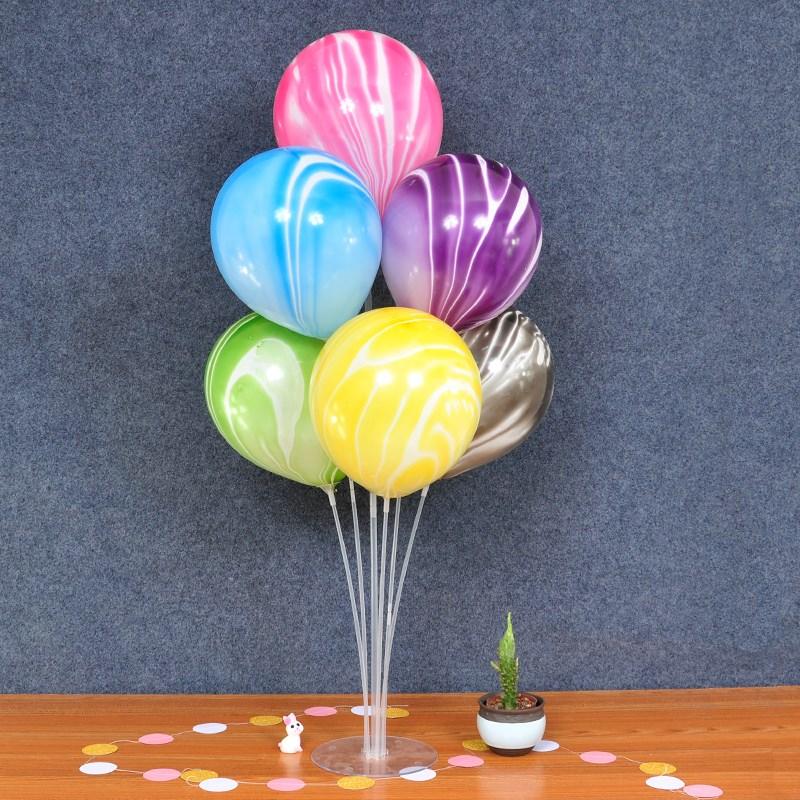 [HCM]Trụ giả bóng bay (7 bóng cao 70cm)