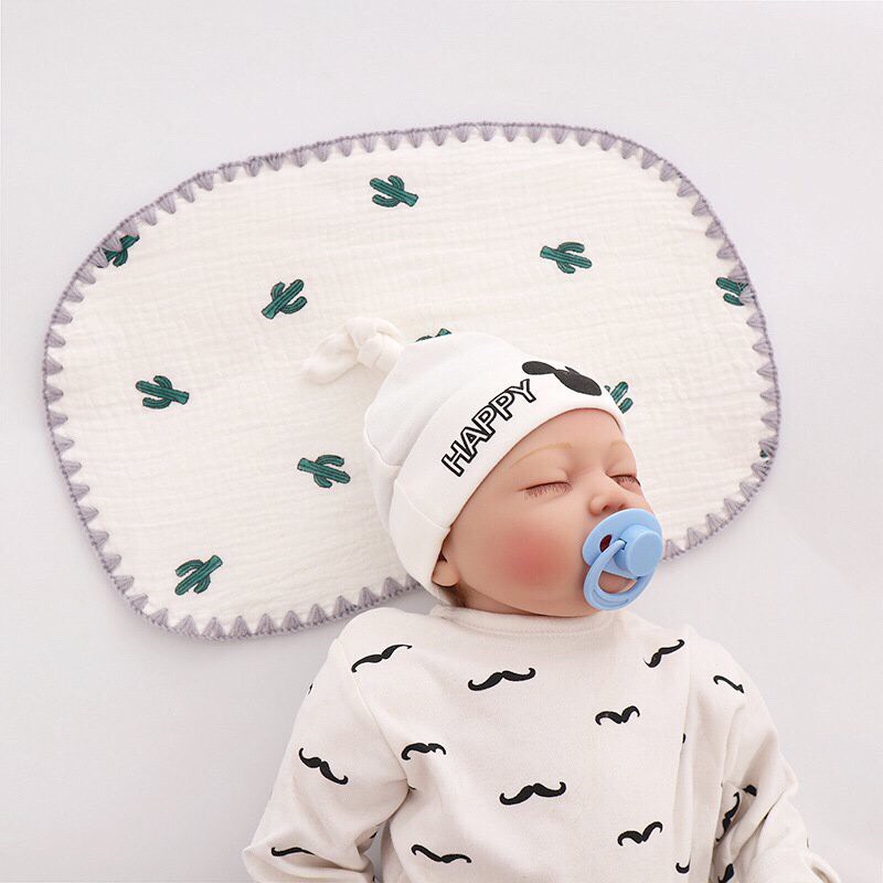 (LOẠI 1) GỐI XÔ SỢI TRE 10 LỚP CHO TRẺ SƠ SINH