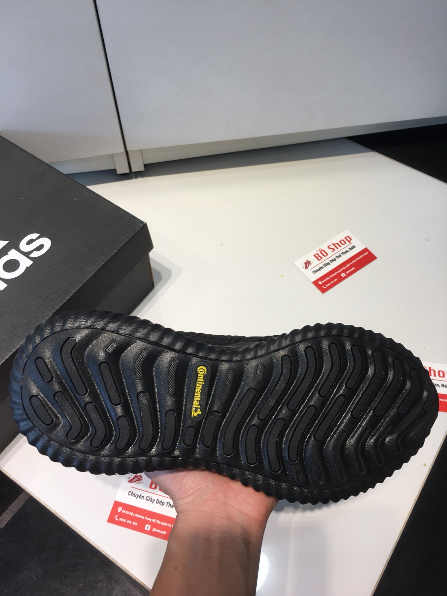 [FULLBOX-SC] GIÀY THỂ THAO NAM NỮ ADIDAS ALPHABOUNCE BEYOND ĐEN (HÌNH THẬT+PHỤ KIỆN)